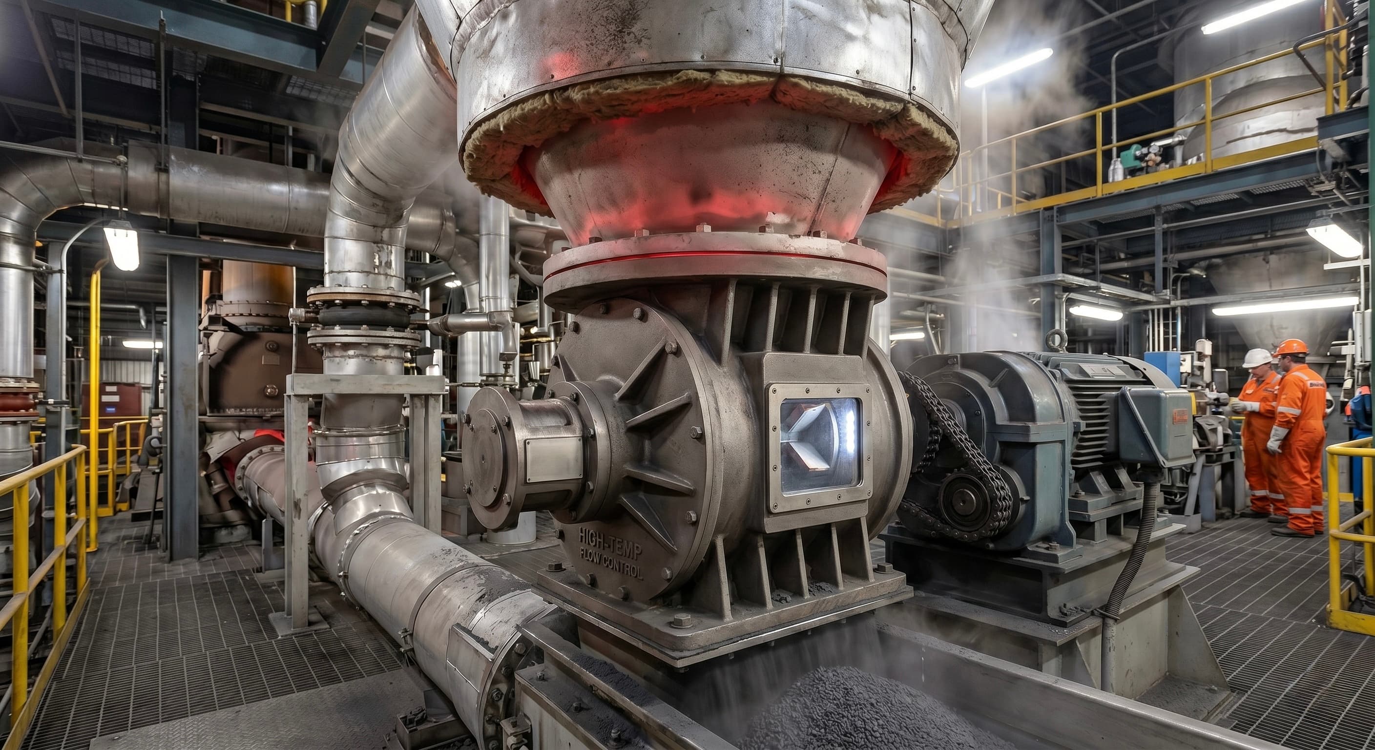 Forged in Fire: High-Temperature Flow Control for the Modern Steel Plant