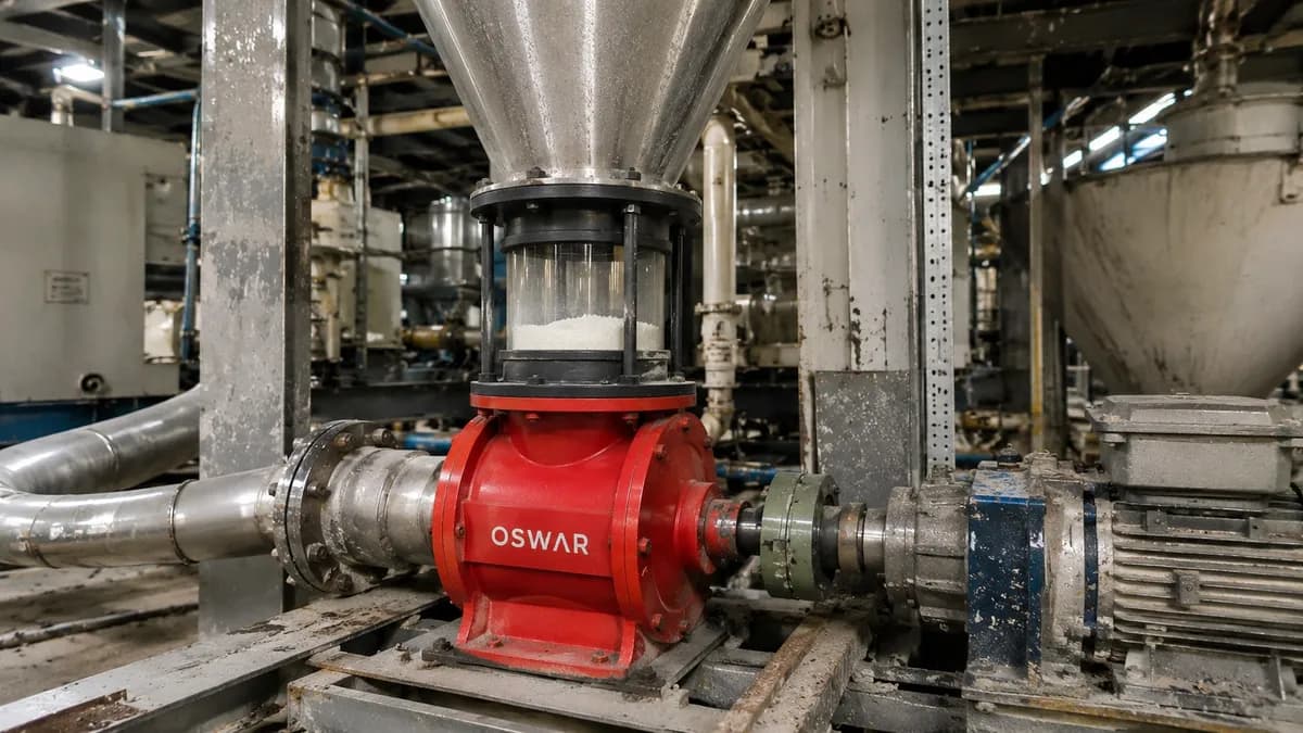 How Blow Through Rotary Valves Improve Material Handling Efficiency