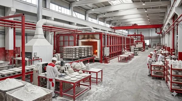 Ceramics industry