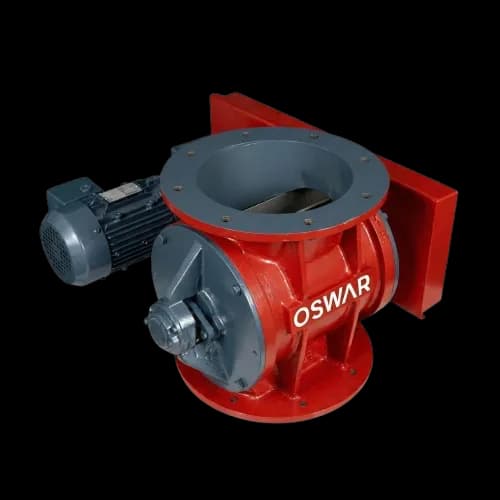 Abrasive Controlled Flow Rotary Valve - Circular variant